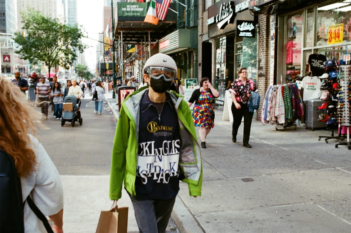 covid street fashion new york